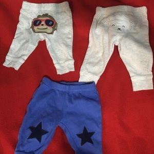 Bundle of newborn pants